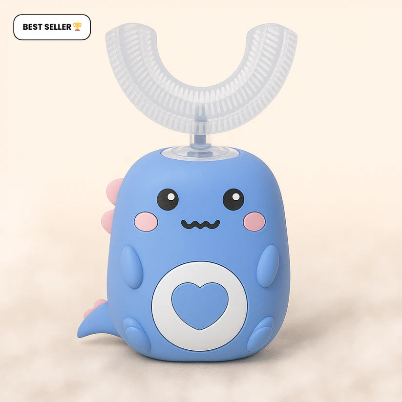 ToddlaClean™ – U-Shaped Ultrasonic Toothbrush for Kids