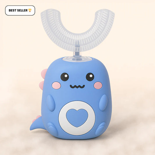 ToddlaClean™ – U-Shaped Ultrasonic Toothbrush for Kids
